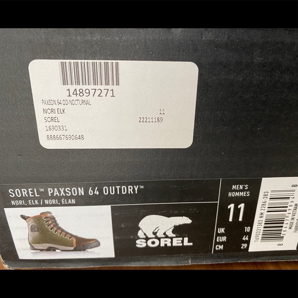 sorel paxson 64